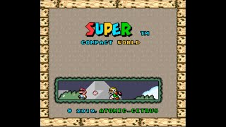Super Compact World - Super Mario World ROM Hack - Full Game 100%