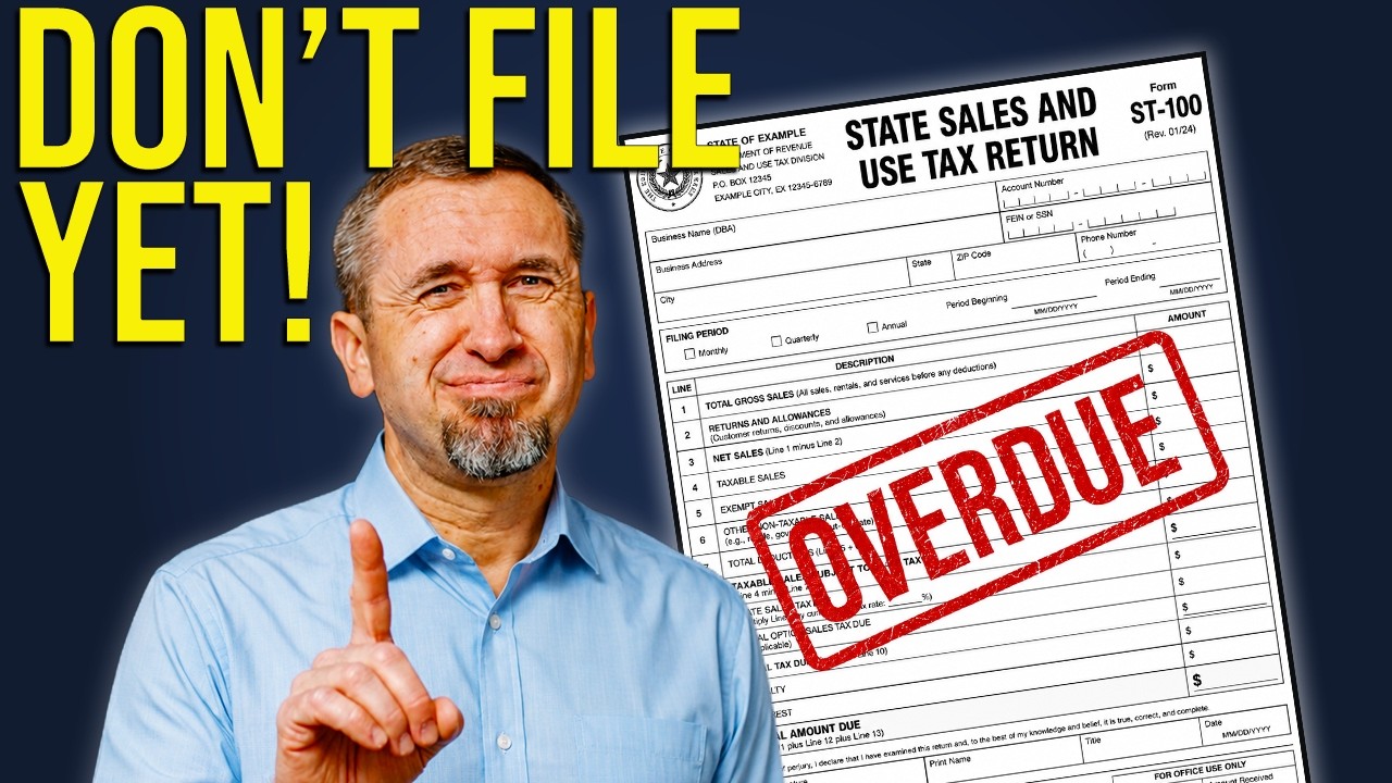 BEHIND on Sales Tax Filings? Here's EXACTLY What to Do!
