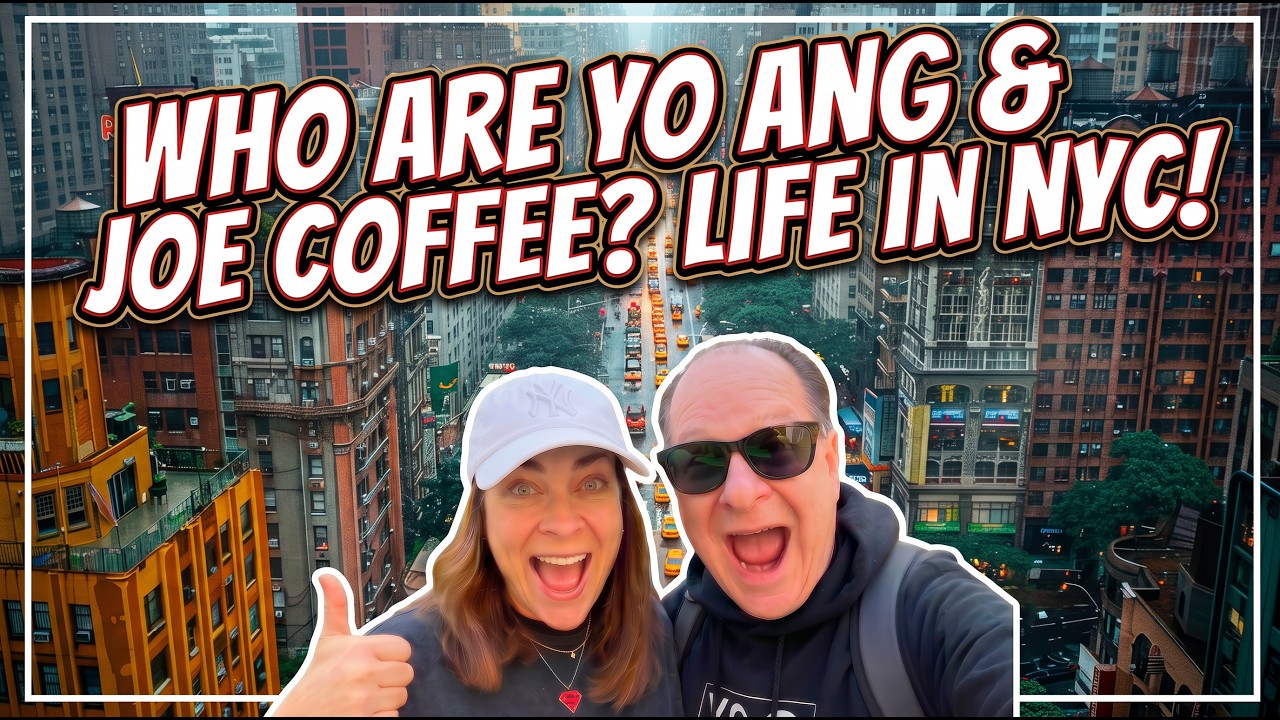 Yo Ang & Joe Coffee: Powered by Caffeine and Questionable Decisions in NYC 🤷‍♀️ #NYC #life