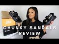 AFFORDABLE CHUNKY SANDALS FOR SPRING/SUMMER REVIEW | CHANEL DAD SANDAL DUPES