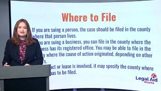 Filing a Small Claims Case in Magistrate Court