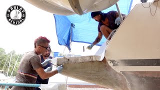 HOW WE EXTENDED OUR CATAMARAN!  Part 3