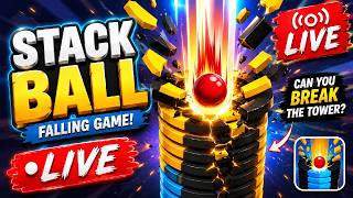 Stack ball falling game LIVE ♦️ screenshot 4