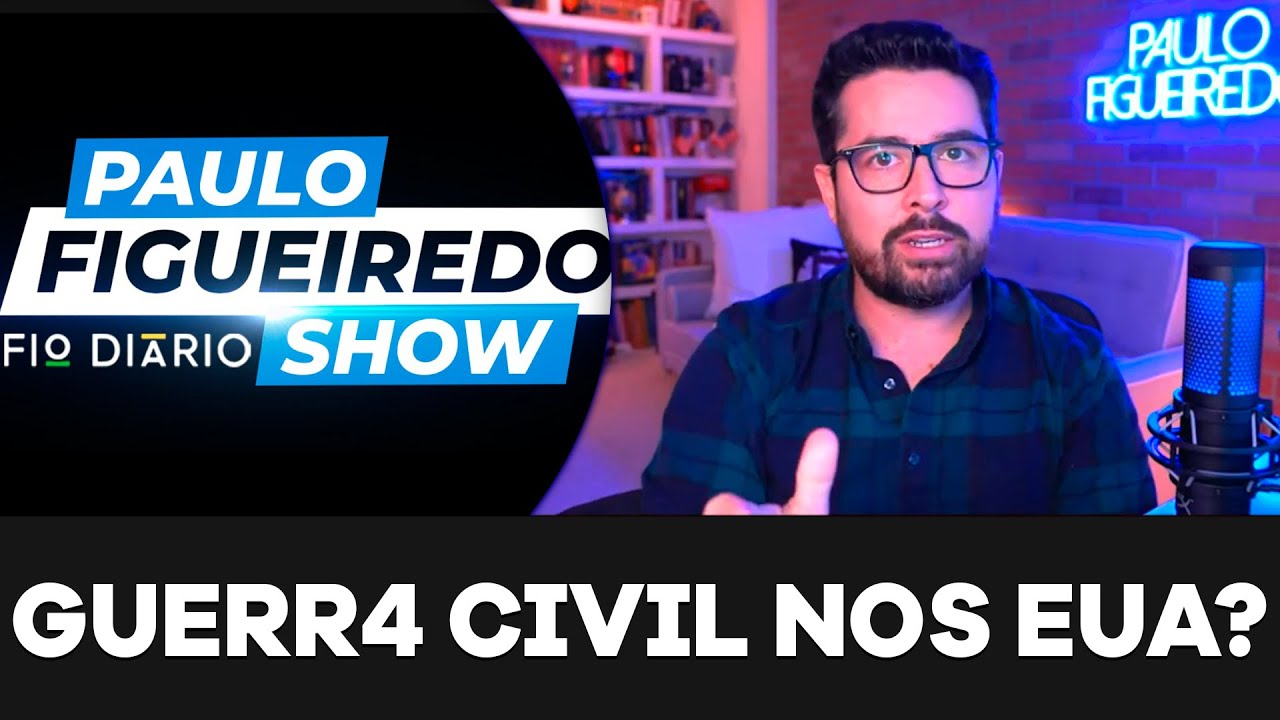 GUERR4 NOS EUA? – Paulo Figueiredo Entrevista Professor do Texas Sobre Tensão Entre o Estado e Biden