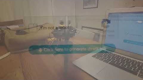 Robot beats "I am not a Robot" Captcha