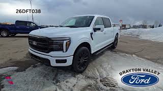 26DFT038-2026 Ford F-150 Lariat | White