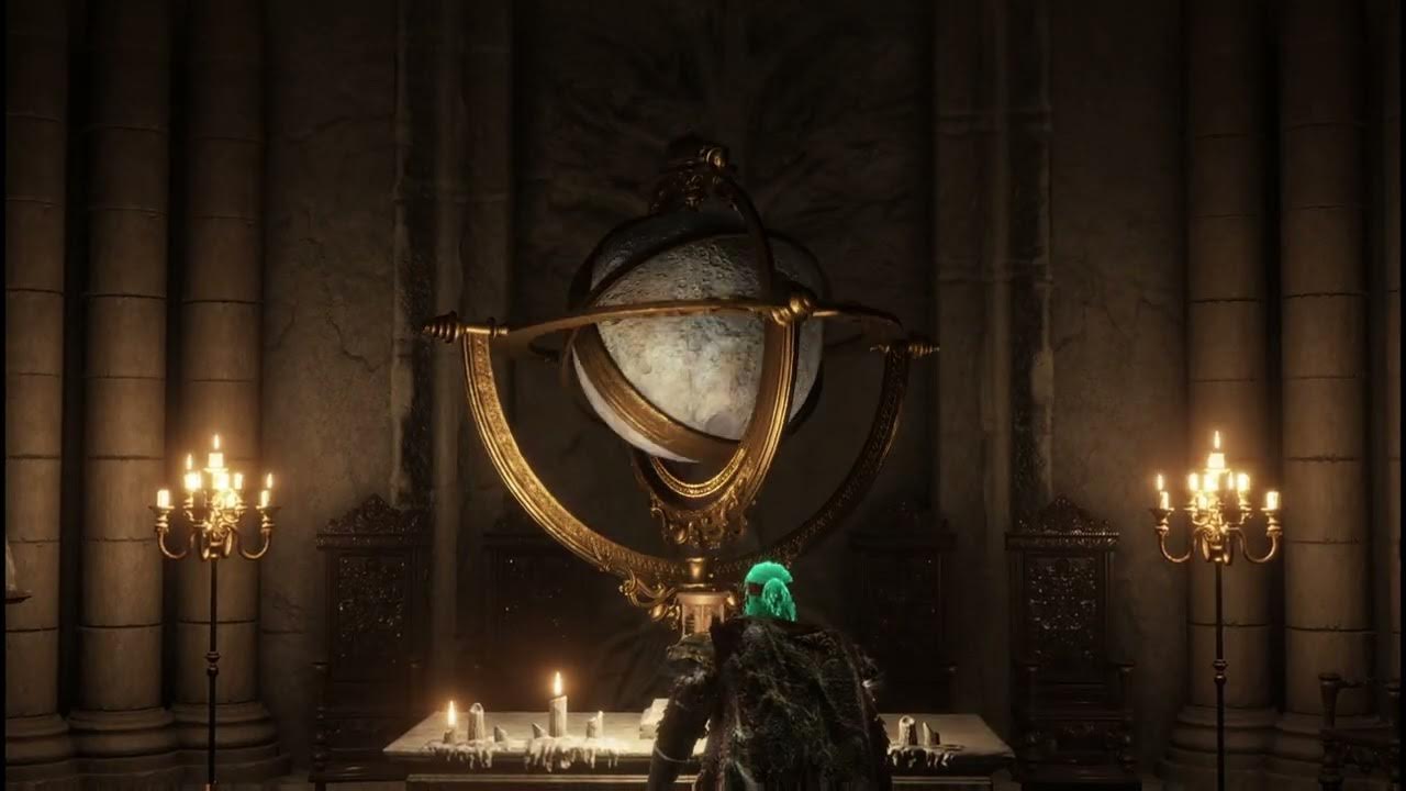 Placing Carian Inverted Statue on The Pedestal Cutscene Elden Ring