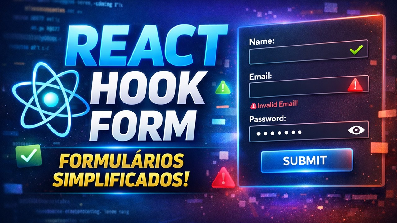 Aprenda React Hook Form do Zero - YouTube