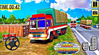 Indian Truck Simulator 2021: New Lorry Truck Game Tata ashok Leyland TRUCK GAMING IMPLEMENTS screenshot 5