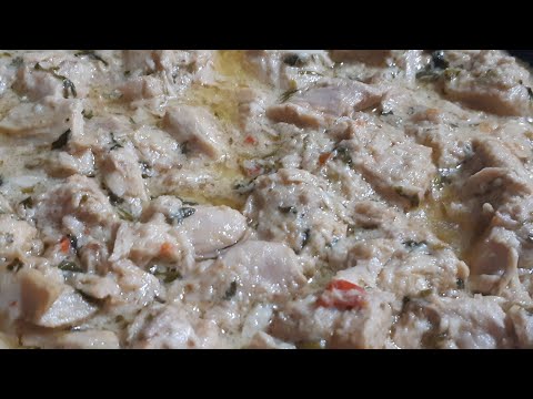 التونة بصلصة الطحينة اكلة سريعة التحضير وكتير طيبة بديل السمكة حرة