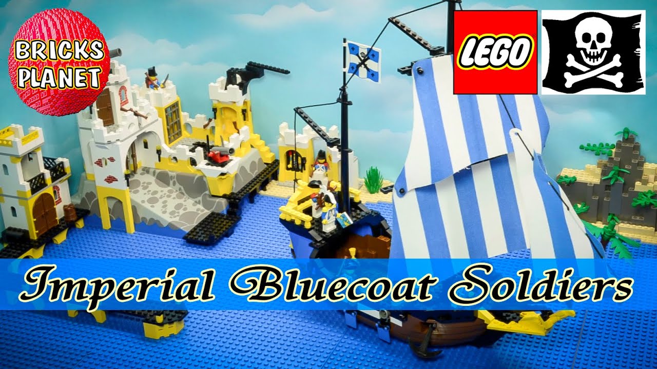skilsmisse bomuld Bøje LEGO Pirates Bluecoat Imperial Soldiers | Ultimate Stop Motion Video -  YouTube