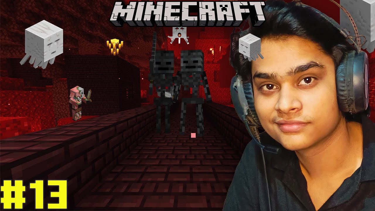I FOUND NETHER FORTRESS IN MINECRAFT | MINECRAFT #13 - YouTube