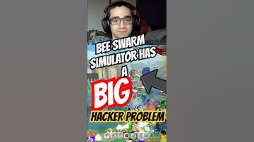 BEE SWARM SIMULATOR HAS A HACKING PROBLEM #shorts #roblox #hacker