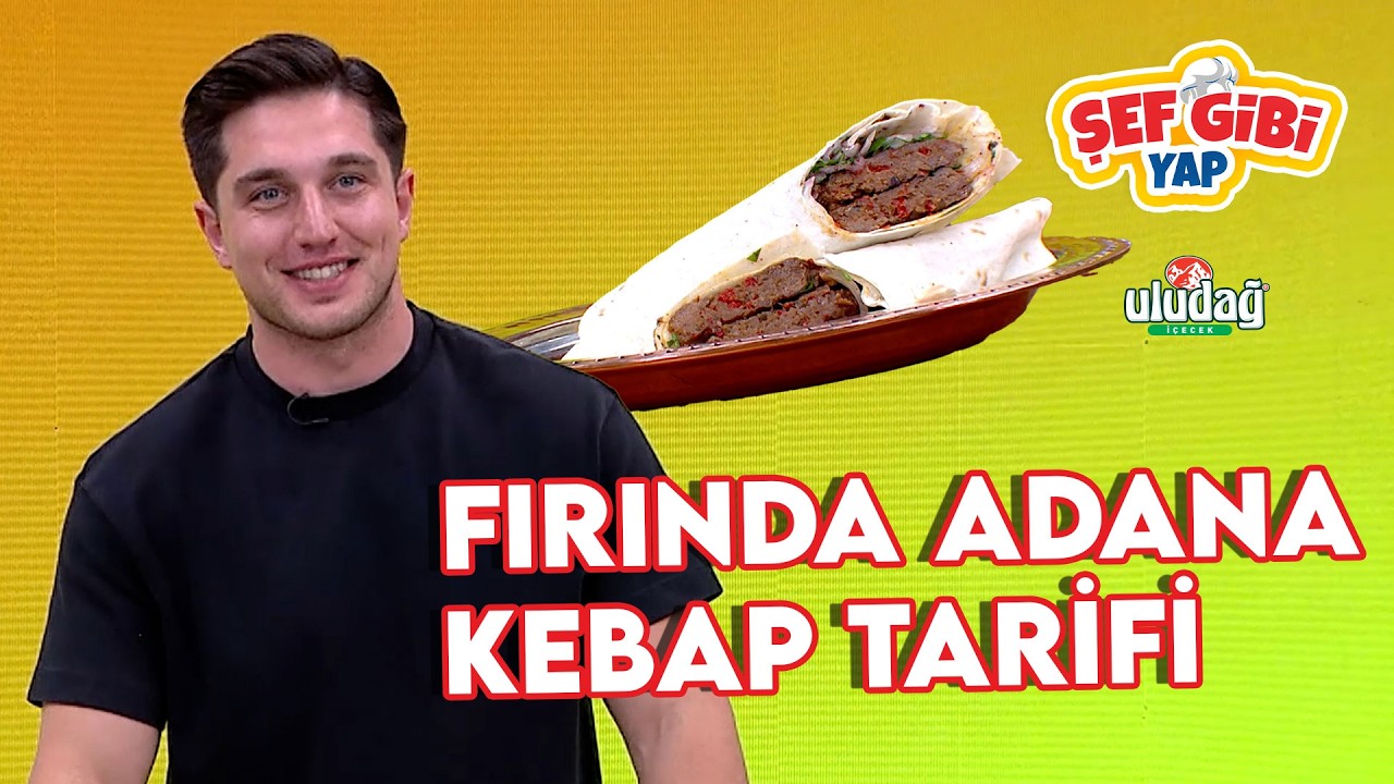 Evde Pratik Fırında Adana Kebabı Tarifi! 🤩 | Şef Gibi Yap Evde Pratik Fırında Adana Kebabı Tarifi! 🤩 | Şef Gibi Yap