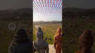 shiv our parvati ki murti ke pass 2 lakh patang ek sath Uda raha hu #viral #shortvideo #patangbazi