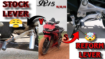 R15 v3 Gear lever modification for rough gear shifting problem #r15 v1,v2,v3,v4 #mt15 v1,v2 #fz..etc