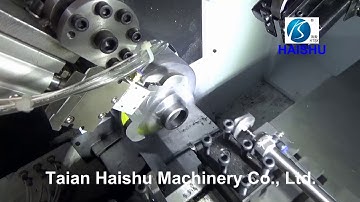 CK0660A Robot feed automatic cnc lathe