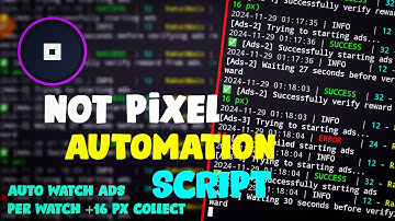 NotPixel Automation Script 💀 [ Per Watch +16 Px Collect ] Auto Watch Ads [ Unlimited ] 😍