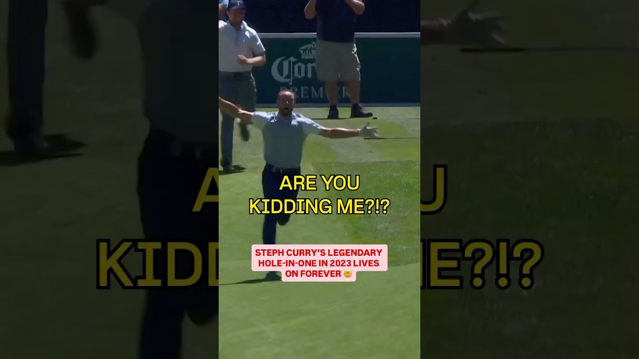 Throwback to Steph's LEGENDARY hole-in-one 🤯