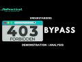 Bug bounty understanding 403 bypass in depth  live demonstration  2024