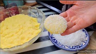 بدون حليب  خلطي كلشي او طيبيها اسرع  مايمكن ليك تحضريه للكوتي هشاش معلكين كيدوبو فالفم/حلويات/حرشة