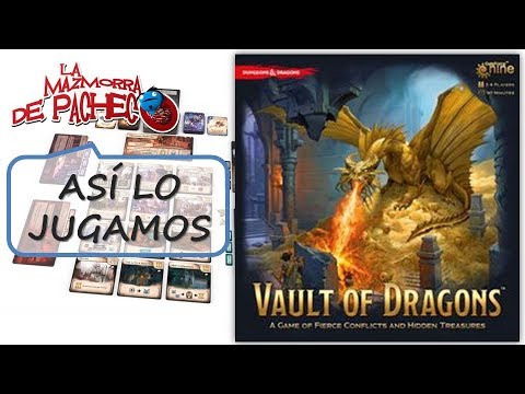 Vault of dragons (juego de mesa D&D): Así lo jugamos