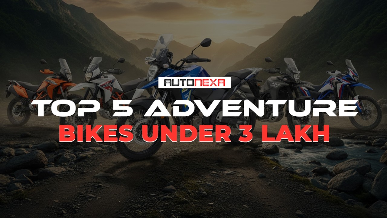 Top 5 Adventure Bikes Under ₹3 Lakhs in India
