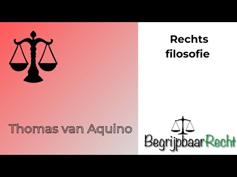 Video: Wat zegt Thomas van Aquino over het natuurrecht?