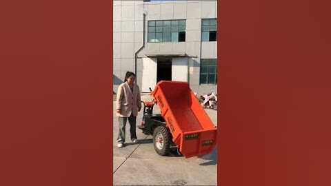 Three wheeler Trolley/ wealbarrow/Automatic Trolley/self vacating Trolley #shortvideo #trending