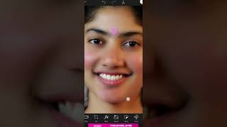 Picsart smooth face editing! face smooth editing by picsart in 15 seconds!! #shorts #picsart #short screenshot 3