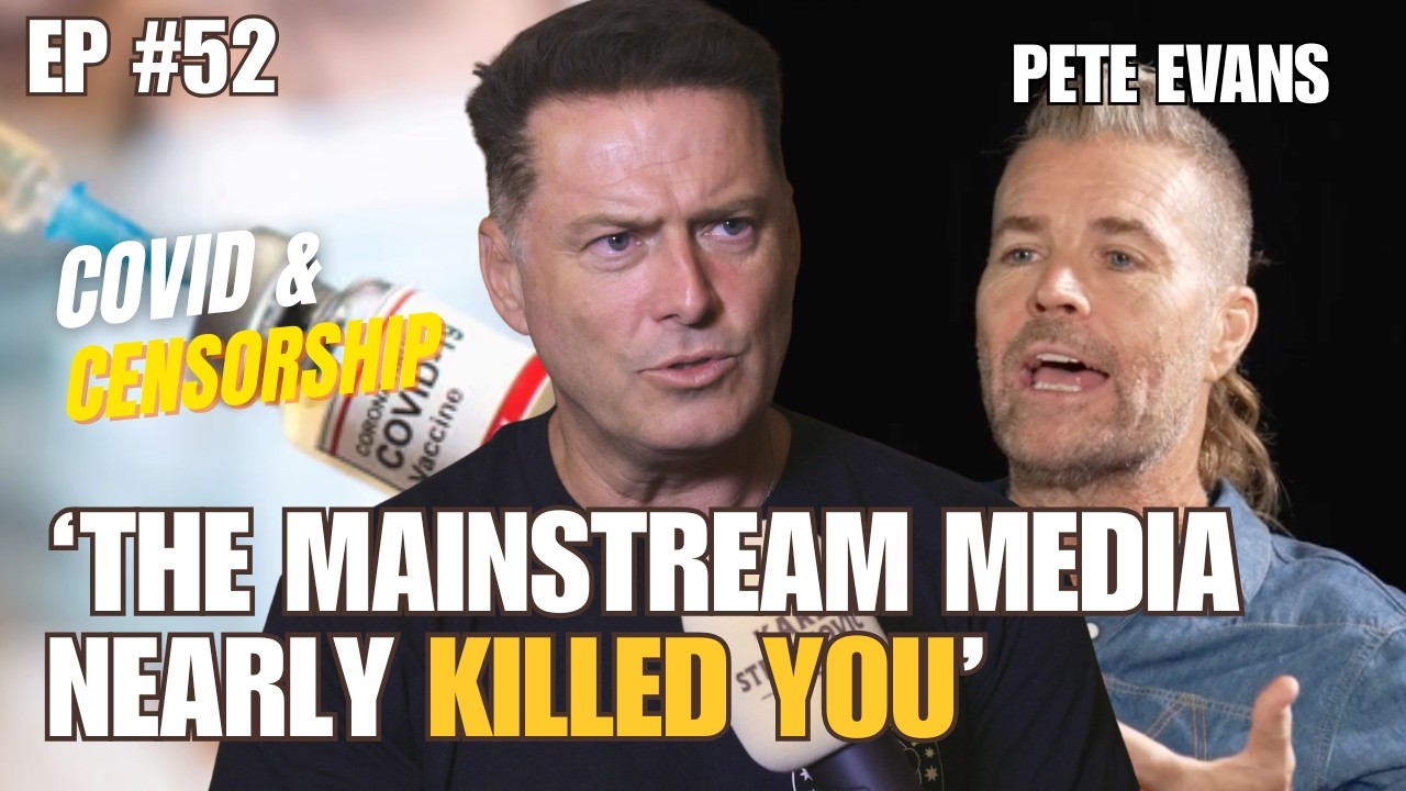 PETE EVANS: ‘THIS WAS A THREAT TO BIG PHARMA’
