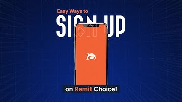 How to Sign Up on Remit Choice App with Apple ID, Google, or Facebook | Step-by-Step Guide 2025