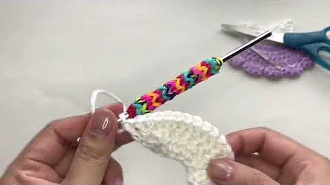 Easy Crochet Baby Mini Dress Applique