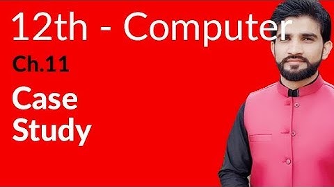 ICs Computer Part 2, Ch 11 - Case Study - 2nd Year Computer