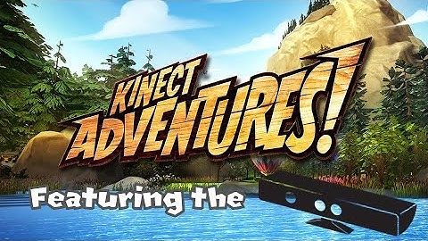 Playing Kinect Adventures - Xbox 360 Kinect