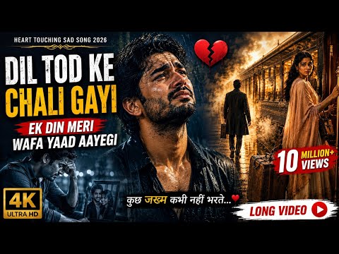 💔 Dil Tod Ke Chali Gayi | Ek Din Meri Wafa Yaad Aayegi 😭 | Heart Touching Sad Song 2026||#bollywood 