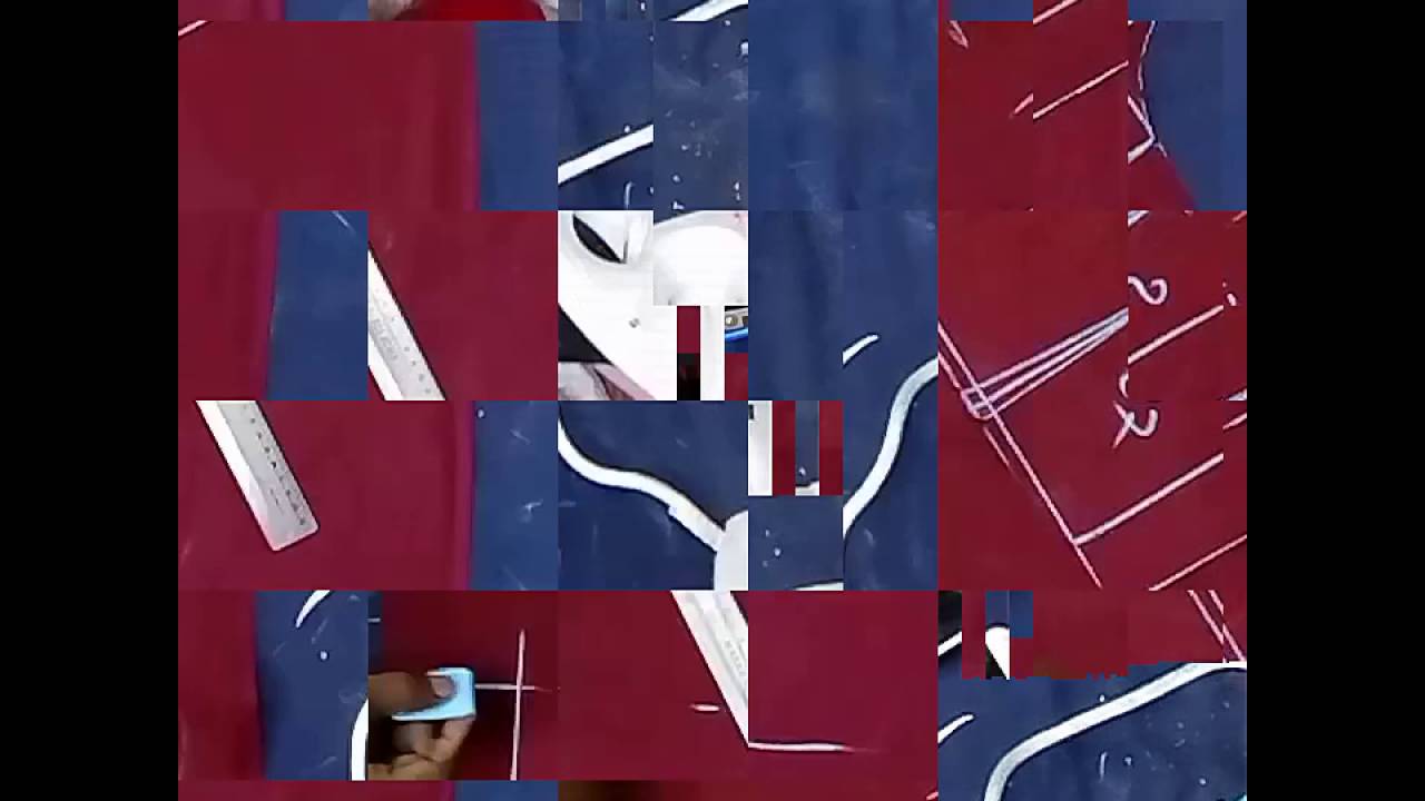 How to cutting single dot blouse