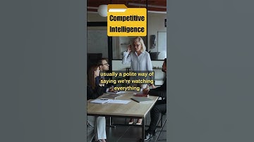 What is Competitive Intelligence?