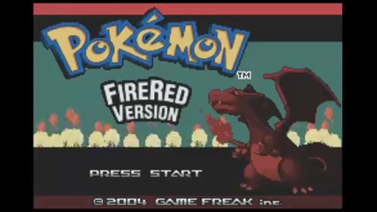 GBA Pokemon Fire Red Version pt.1 (Emulator) - YouTube