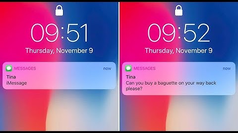 How to Hide / Show Notifications Preview on iPhone Lock Screen