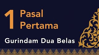 Gurindam 12 Pasal 1 - Raja Ali Haji