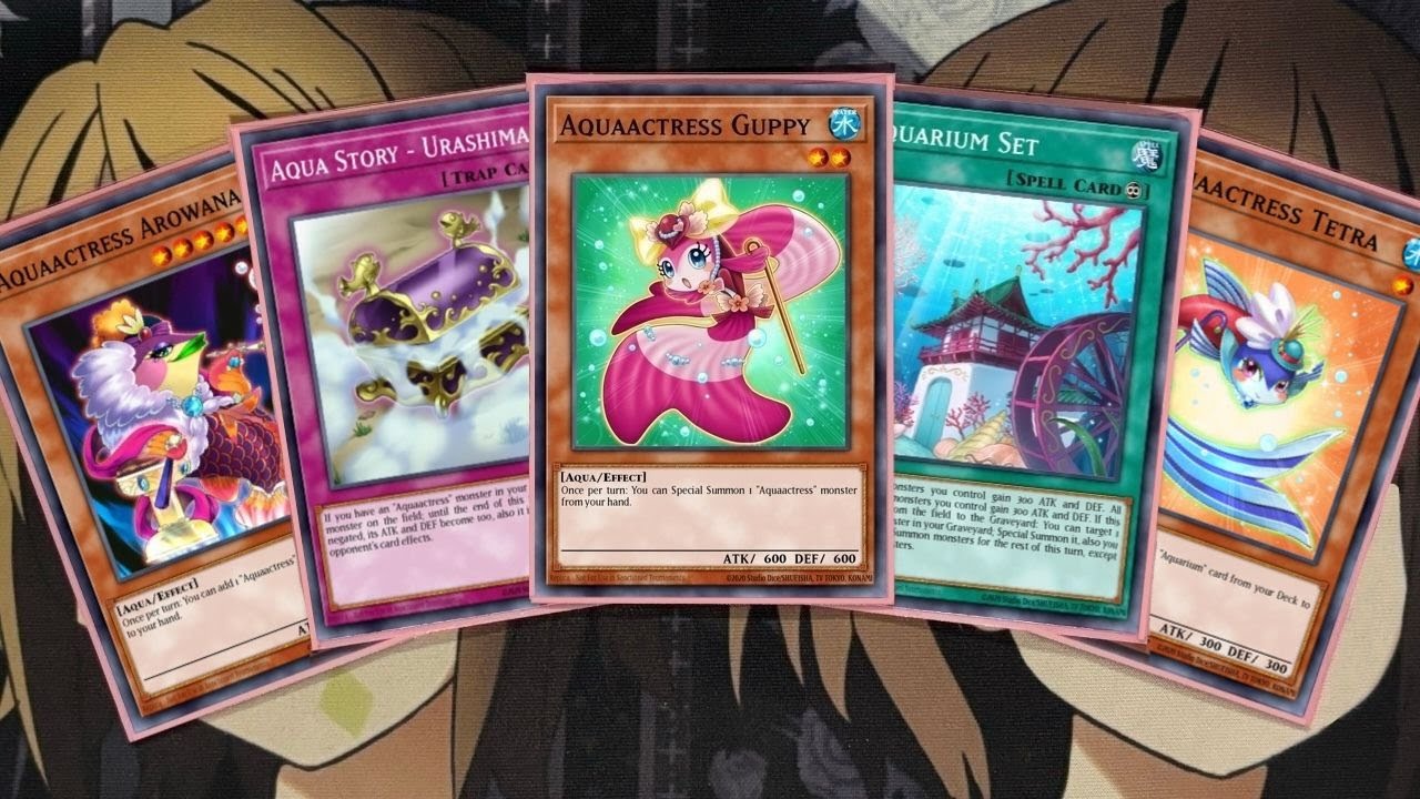 yugioh aquaactress cards Yu-Gi-Oh! ARC-V
