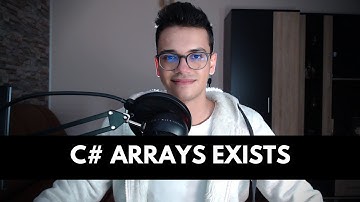 C# Arrays – Exists Method (Beginner Tutorial)