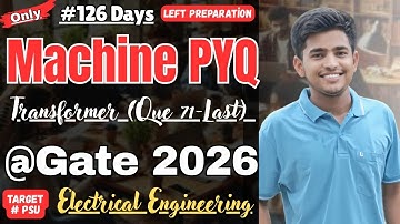 Electrical Machine GATE PYQs #gate2026 #gate #machine #gatepreparation #gateelectrical #electrical 