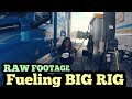 Through The Eyes of a Trucker: Fueling a 18 Wheeler Truck/Big Rig & Reefer | Day in the Life of a Tr