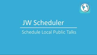 NW Scheduler Help | Schedule Local Public Talks screenshot 4