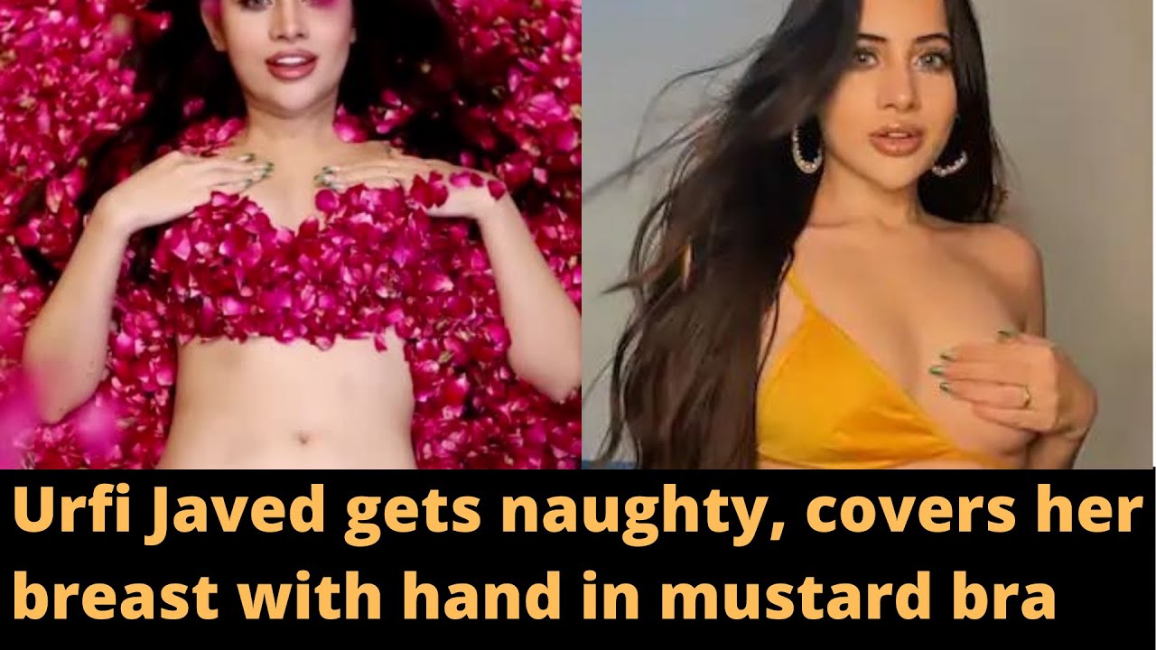 When Urfi Javed laid a mesh over her breasts  Urfi Javed covers her breast  with just her hand; check her boldest ever pics that left several jaws  dropped Photogallery at