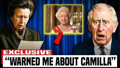 King Charles BREAKS IN TEARS After Princess Anne REVEALS The Queen’s Hidden Will!