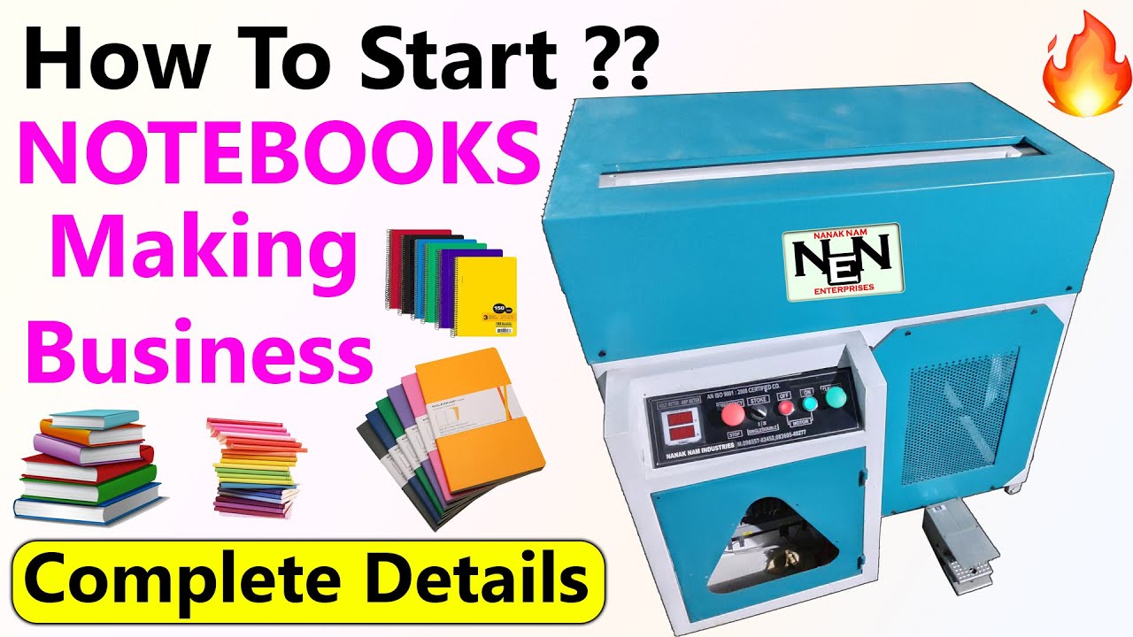 notebook making business plan pdf