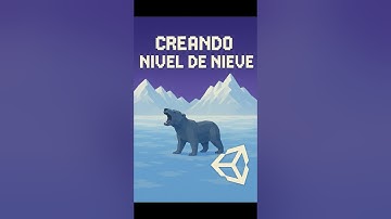 Creando nivel de nieve | Avanzando mi juego indie dia 22 #chile #unity #steam #indiegame #videogames